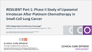 RESILIENT: Liposomal Irinotecan