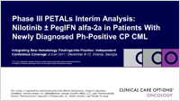 Nilotinib + PegIFN in CP CML