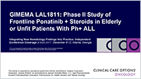 Ponatinib + Steroids in Ph+ ALL