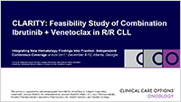 R/R CLL: Ibrutinib + Venetoclax