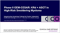 GEM-CESAR: KRD + ASCT in SMM