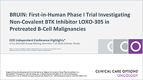 LOXO-305 in CLL/B-Cell NHL