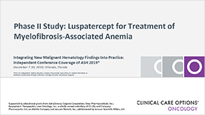 Luspatercept for Anemia in MF