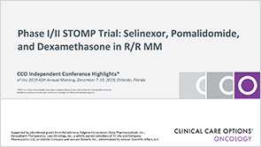 STOMP: Selinexor + Pd