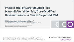 Daratumumab + IRd With Dose-Modified Dex in NDMM