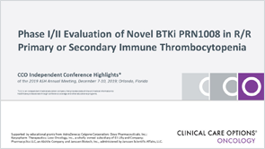 PRN1008 in ITP