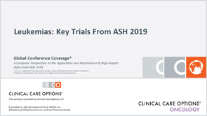 Leukemias: ASH 2019
