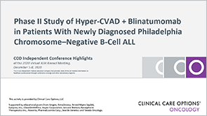 Hyper-CVAD + Blinatumomab in B-Cell ALL