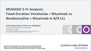 VenR for R/R CLL: 5-Yr FU