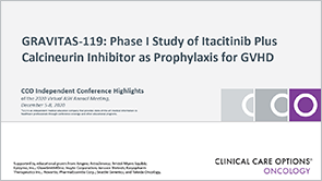 Itacitinib in GVHD
