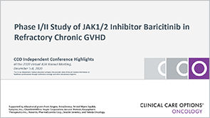 Baricitinib in GVHD