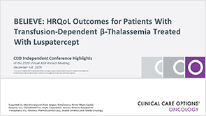 BELIEVE: HRQoL Analysis