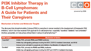 PI3Ki in B-Cell Lymphomas