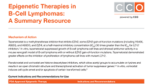 Epigenetic Therapies in B-Cell Lymphomas
