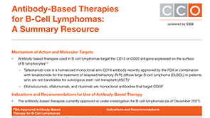 Ab-Based Tx in B-cell Lymphomas