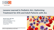 Optimizing ALL Tx for AYA and Adults