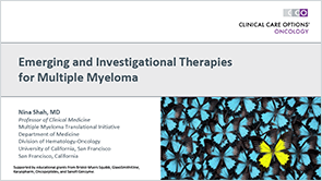 RR MM: Emerging Therapies