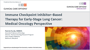 Med Onc Perspective: Slides