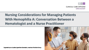 Slides: Nursing and Hemophilia