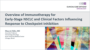 IO for Early-Stage NSCLC/Factors of Response