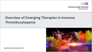 Emerging Therapies in ITP