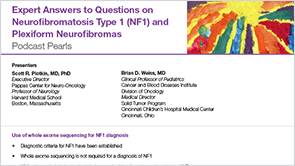 Podcast Pearls: NF1