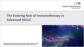 IO in Advanced/Metastatic NSCLC