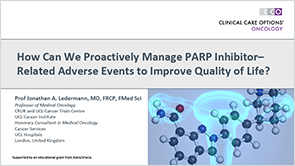 Managing PARPi related AEs