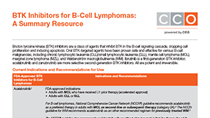 BTKi for B-Cell Lymphomas