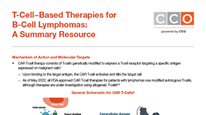CAR T-cells for B-Cell Lymphomas
