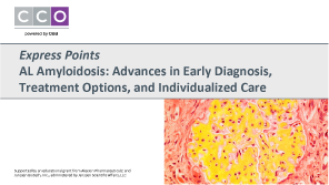 <i>EP:</i> AL Amyloidosis