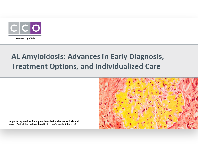 Newly Diagnosed AL Amyloidosis