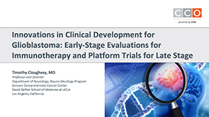 Glioblastoma Trial Strategies