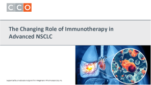 IO in Advanced NSCLC
