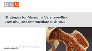 Lower-risk MDS Strategies
