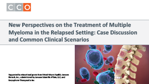 RR MM Therapies