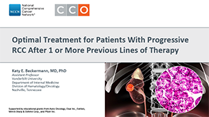 RCC: Second-Line Therapy and Beyond