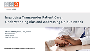 Transgender Patient Care: Slides