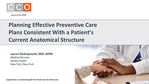 Anatomical Care Plans: Slides