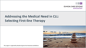 Selecting First-line Therapy in CLL