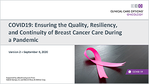 Breast Cancer Care and COVID19