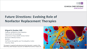 Nonfactor Replacement Therapies