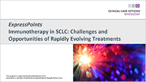 <i>EP:</i> IO for SCLC