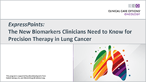 <i>EP:</i> New Biomarkers in NSCLC