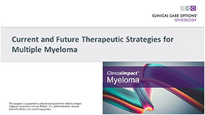 Therapeutic Strategies for Myeloma