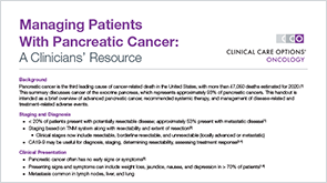 Pancreatic Cancer Resource PDF
