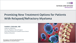 Novel Agents for RR MM