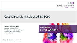 Case: Relapsed ES-SCLC