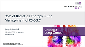 Radiation for ES-SCLC