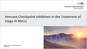 ICI Therapy for Stage III NSCLC